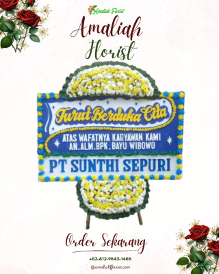 Papan Bunga Duka di Manunggang Jae