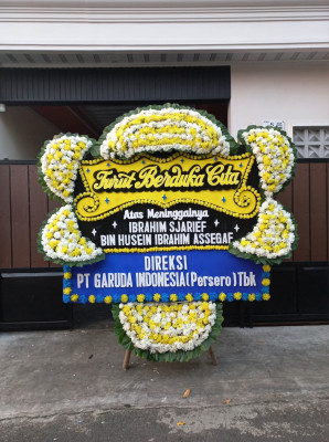 Papan Bunga Duka di Manunggang Jae