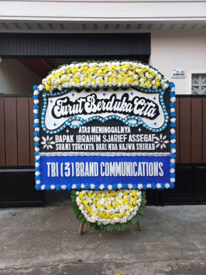 Papan Bunga Duka di Manunggang Jae